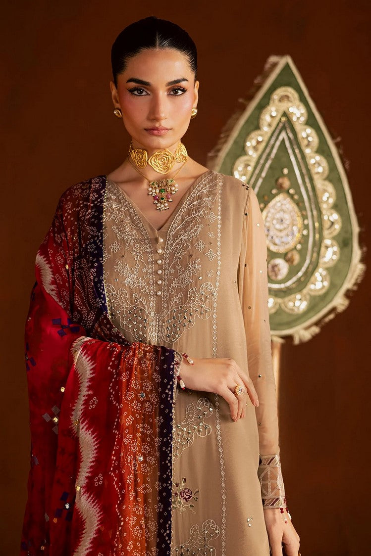 Picture of Nureh - Mukeshkari Embroidered Mukesh Chiffon Collection Vol 1 - MK-22 - Unstitched - Available at Raja Sahib