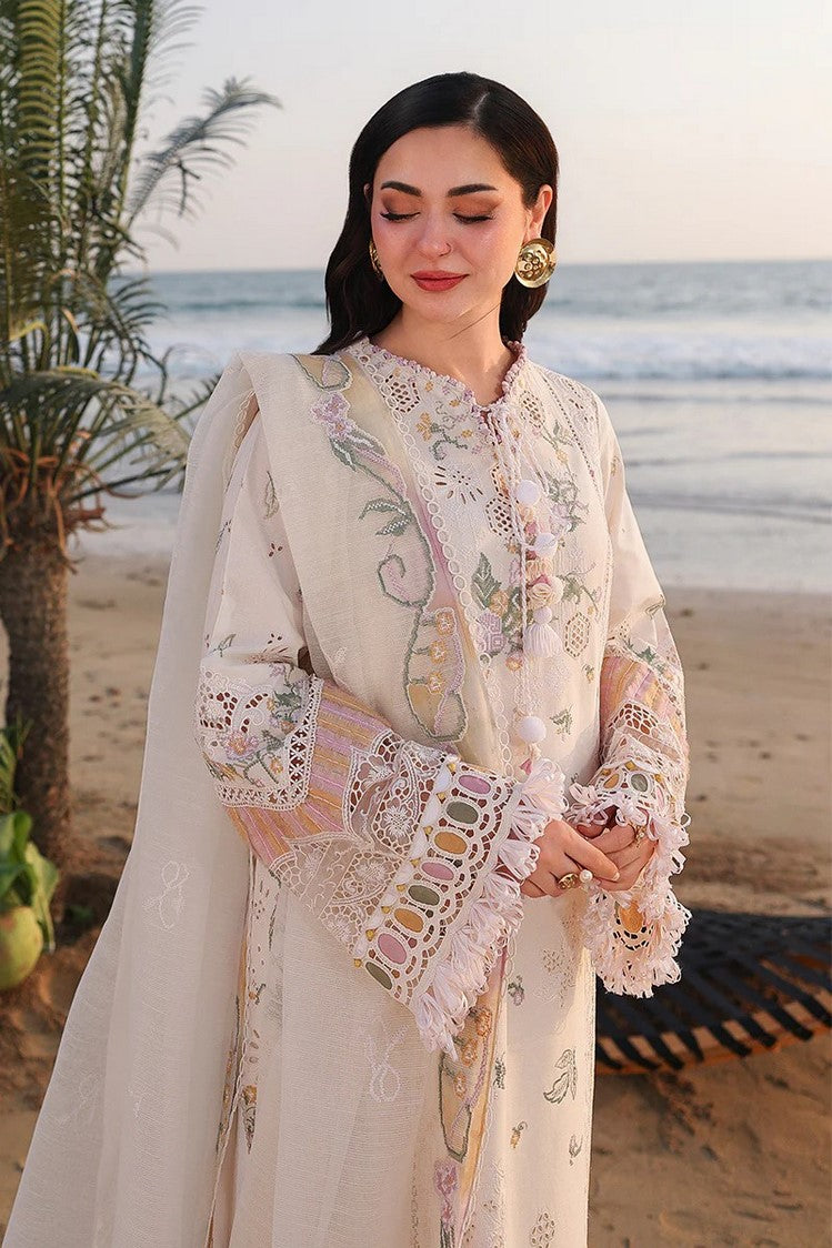 Picture of Qalamkar - Sahil Luxury Lawn Collection - SA-10 Ilara - Unstitched - Available at Raja Sahib