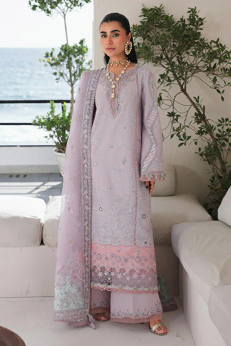 Picture of Qalamkar - Sahil Luxury Lawn Collection - SA-11 Rehma - Unstitched - Available at Raja Sahib