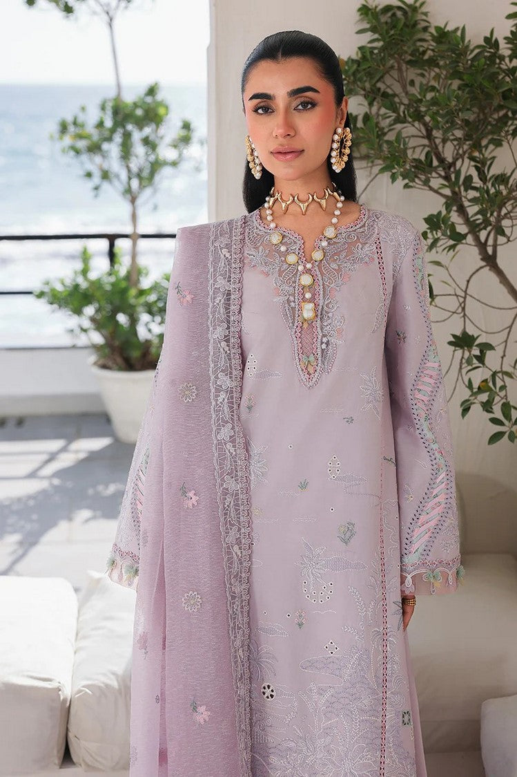 Picture of Qalamkar - Sahil Luxury Lawn Collection - SA-11 Rehma - Unstitched - Available at Raja Sahib