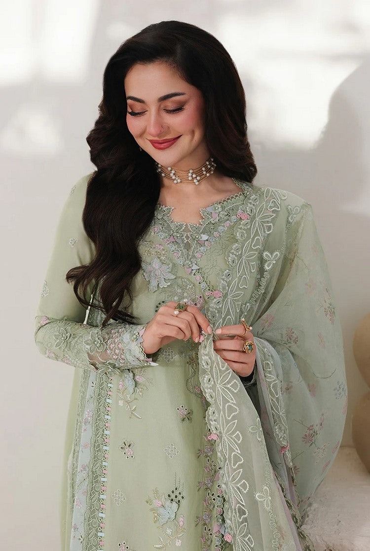 Picture of Qalamkar - Sahil Luxury Lawn Collection - SA-12 Jiya - Unstitched - Available at Raja Sahib