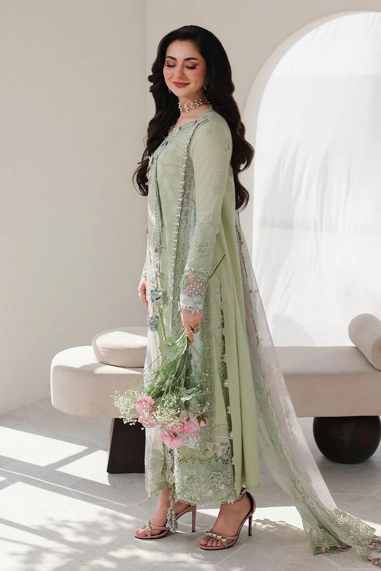 Picture of Qalamkar - Sahil Luxury Lawn Collection - SA-12 Jiya - Unstitched - Available at Raja Sahib