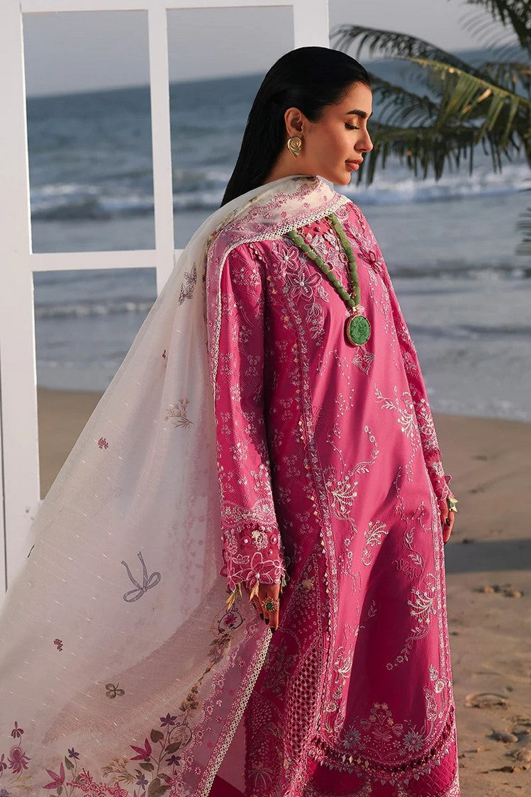 Picture of Qalamkar - Sahil Luxury Lawn Collection - SA-13 Tara - Unstitched - Available at Raja Sahib