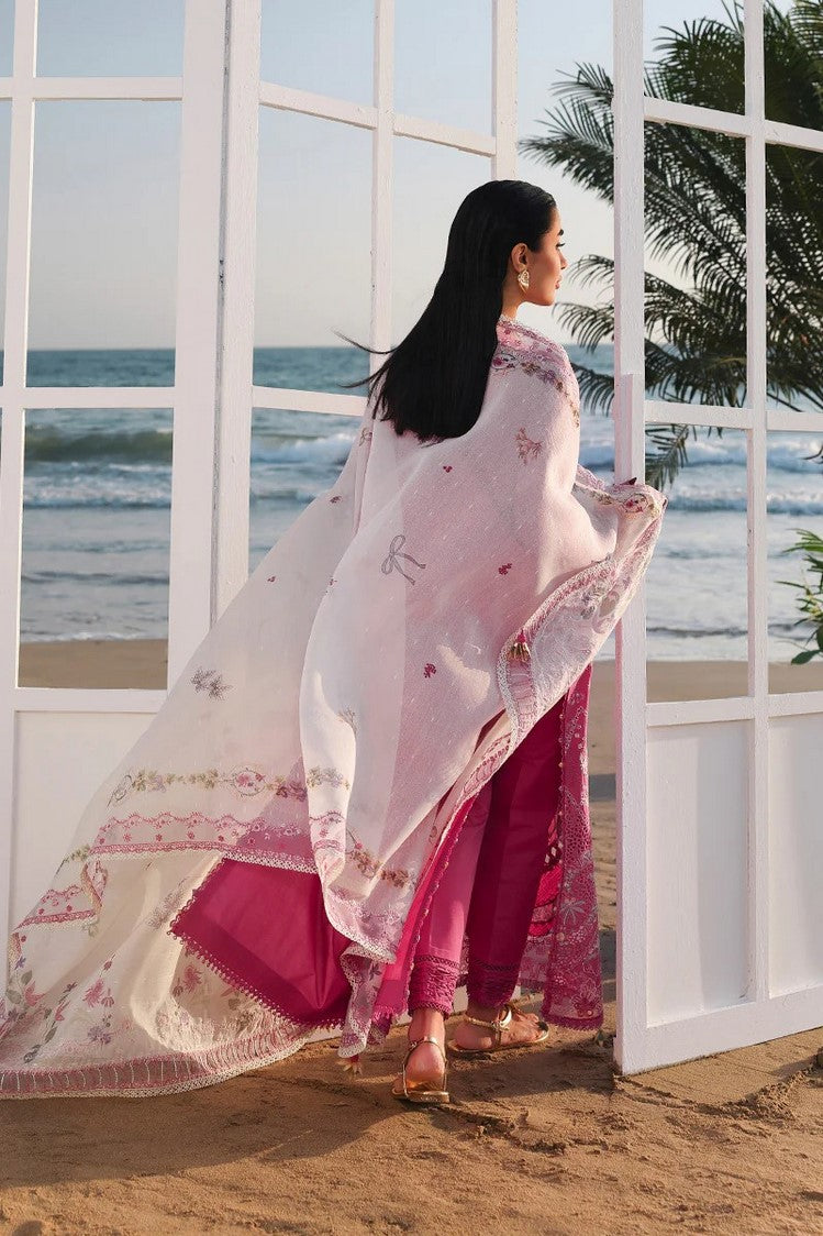 Picture of Qalamkar - Sahil Luxury Lawn Collection - SA-13 Tara - Unstitched - Available at Raja Sahib