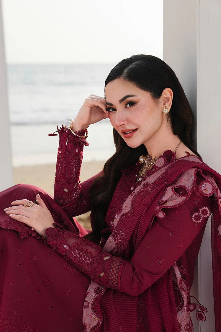 Picture of Qalamkar - Sahil Luxury Lawn Collection - SA-14 Nelam - Unstitched - Available at Raja Sahib