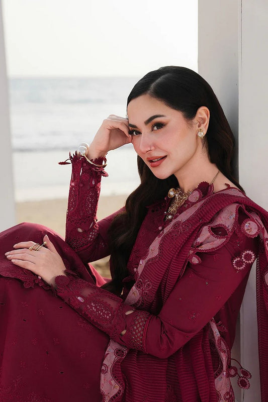 Picture of Qalamkar - Sahil Luxury Lawn Collection - SA-14 Nelam - Unstitched - Available at Raja Sahib
