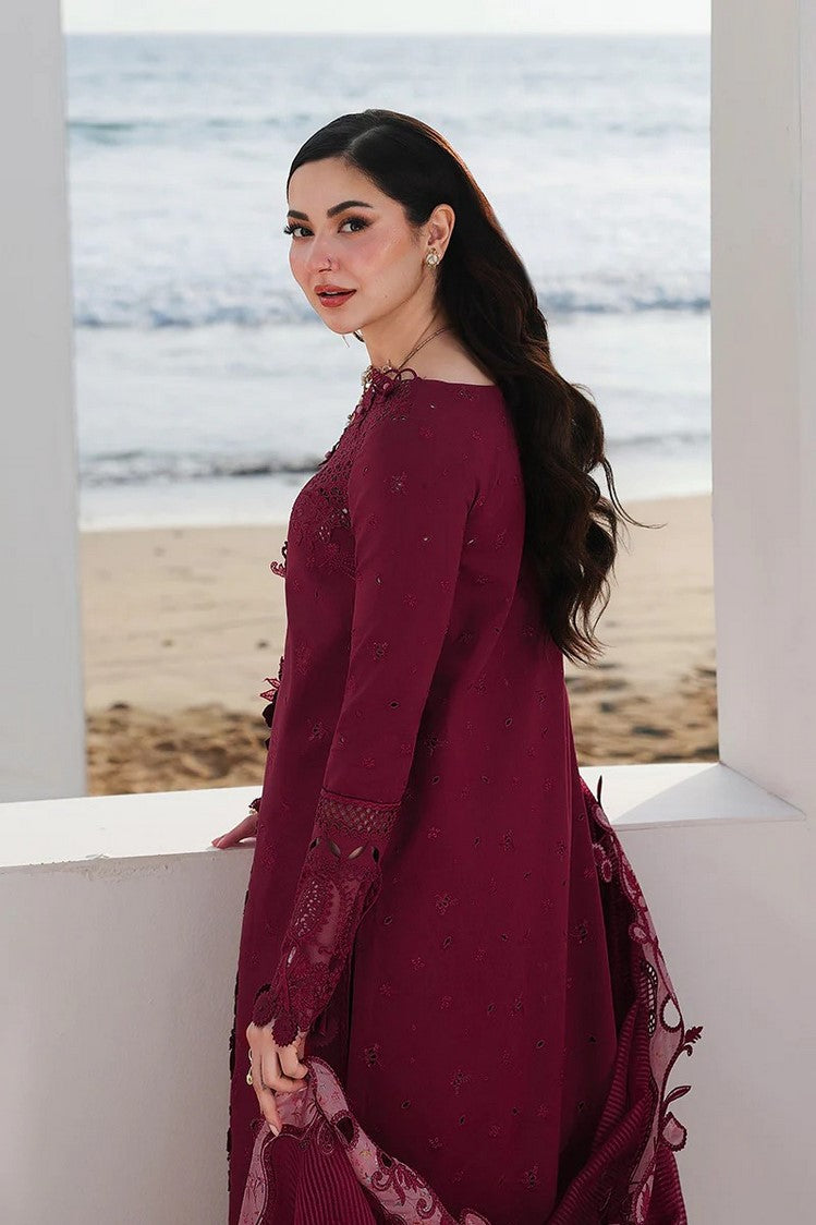 Picture of Qalamkar - Sahil Luxury Lawn Collection - SA-14 Nelam - Unstitched - Available at Raja Sahib