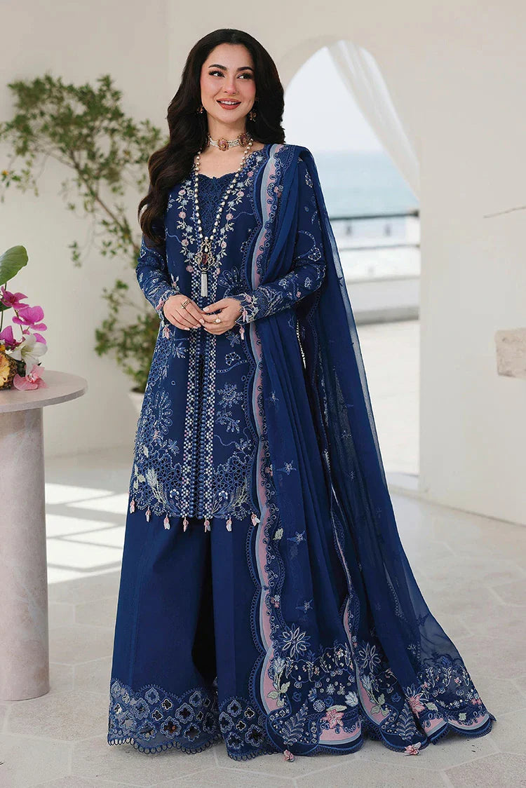 Picture of Qalamkar - Sahil Luxury Lawn Collection - SA-16 Esma - Unstitched - Available at Raja Sahib