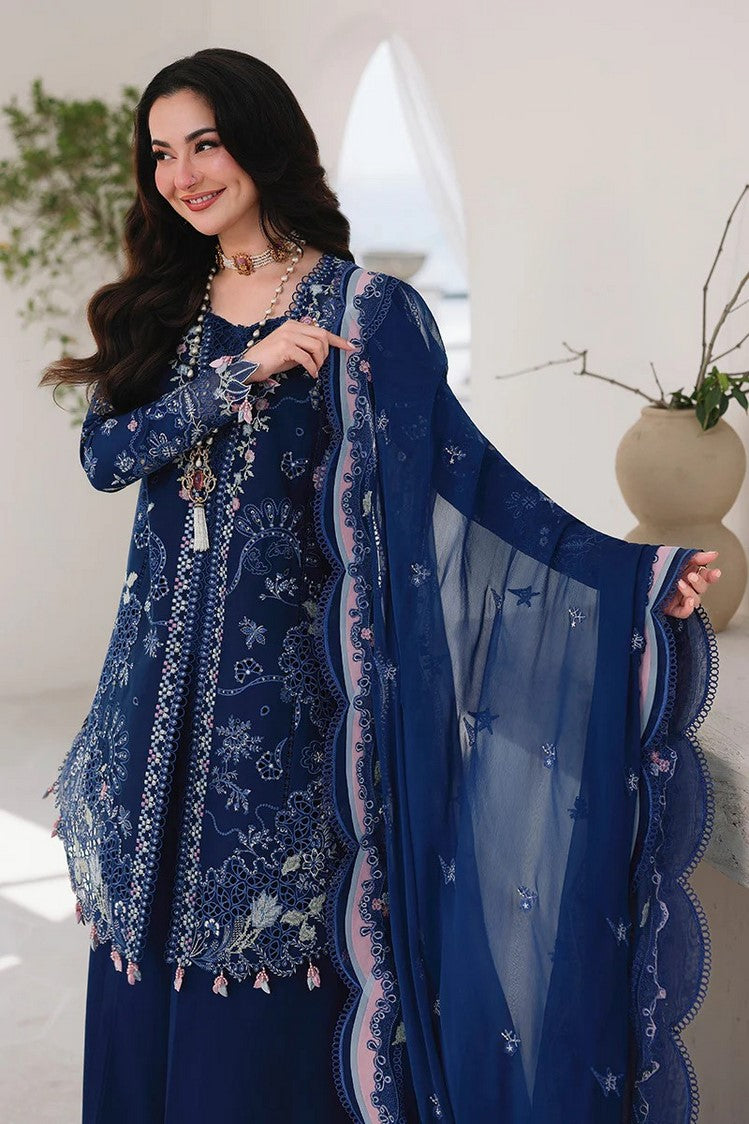 Picture of Qalamkar - Sahil Luxury Lawn Collection - SA-16 Esma - Unstitched - Available at Raja Sahib