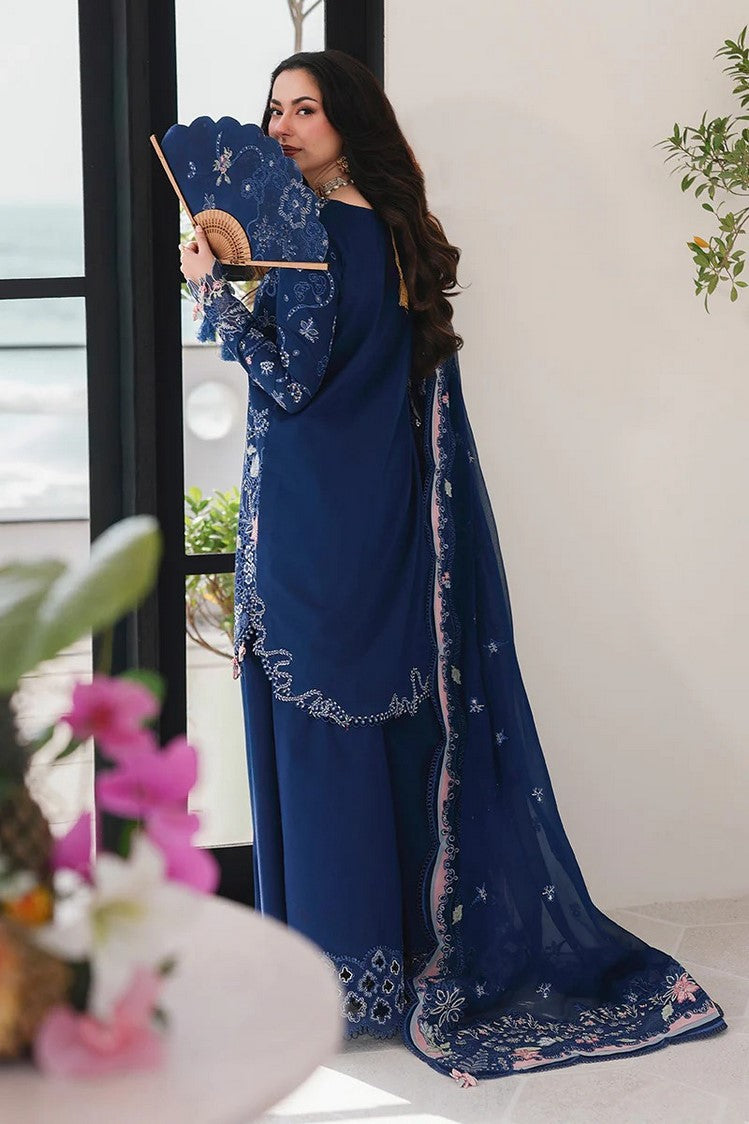 Picture of Qalamkar - Sahil Luxury Lawn Collection - SA-16 Esma - Unstitched - Available at Raja Sahib
