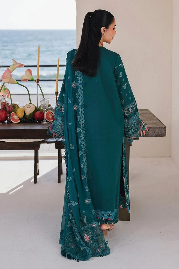 Picture of Qalamkar - Sahil Luxury Lawn Collection - SA-04 Elif - Unstitched - Available at Raja Sahib