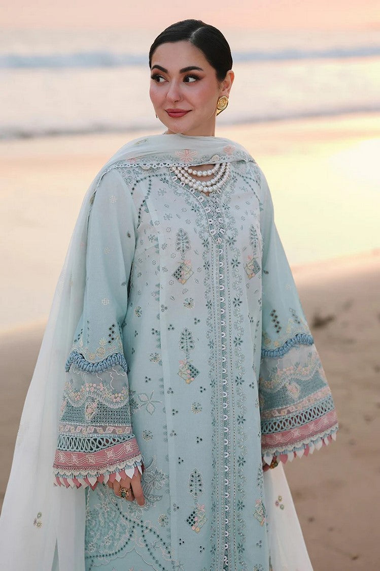 Picture of Qalamkar - Sahil Luxury Lawn Collection - SA-05 Ayra - Unstitched - Available at Raja Sahib