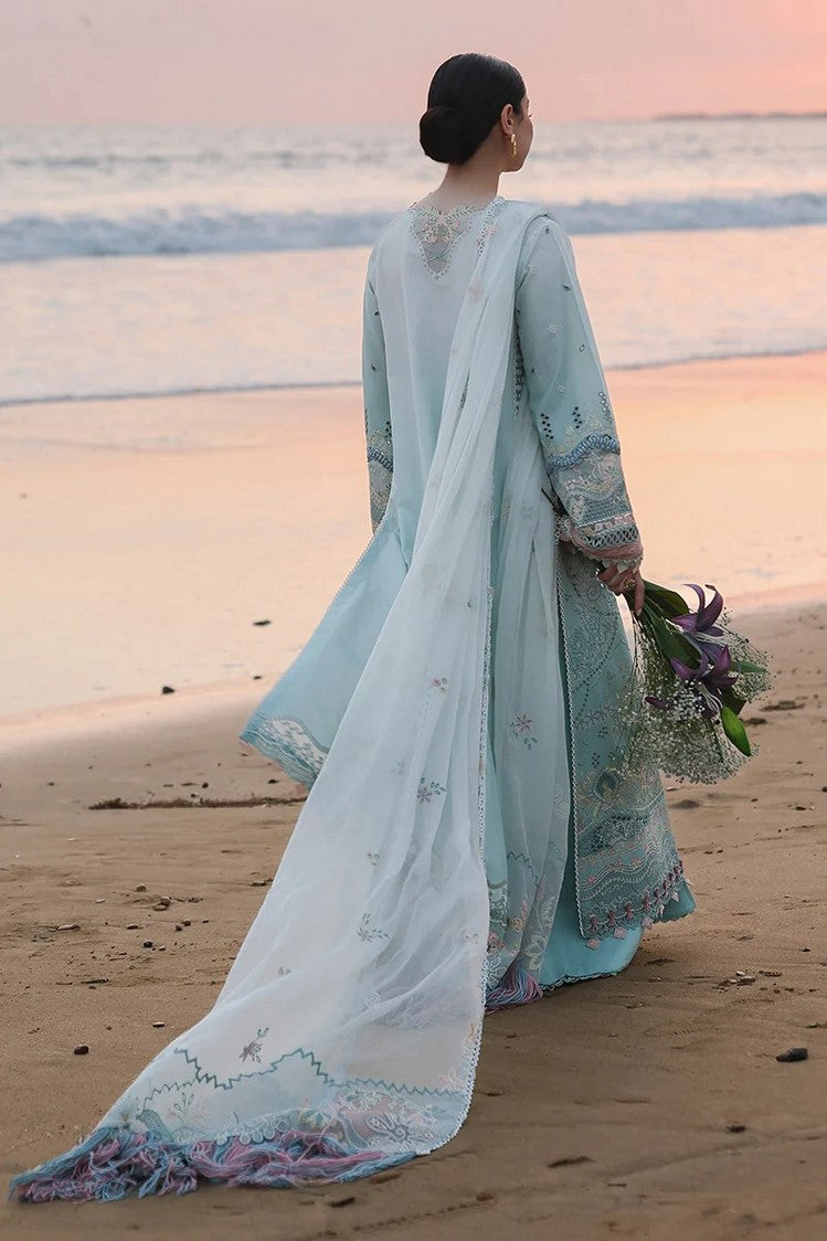 Picture of Qalamkar - Sahil Luxury Lawn Collection - SA-05 Ayra - Unstitched - Available at Raja Sahib