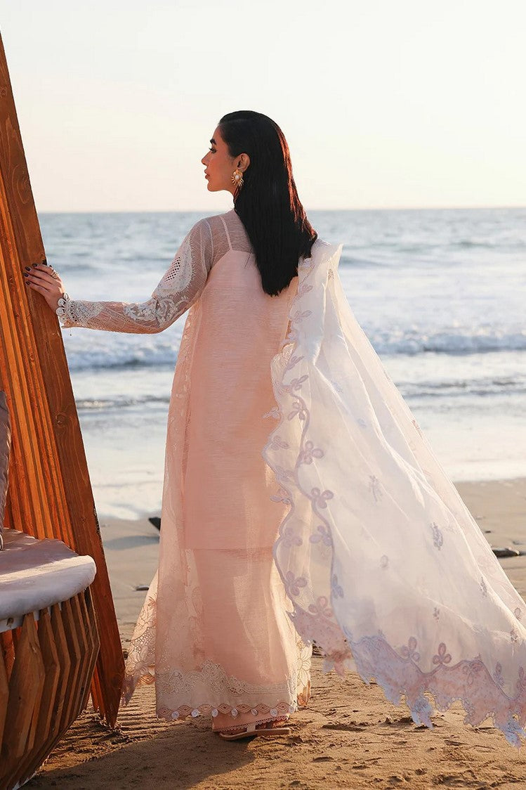 Picture of Qalamkar - Sahil Luxury Lawn Collection - SA-06 Mahur - Unstitched - Available at Raja Sahib