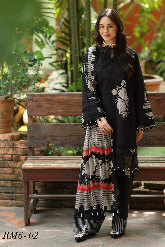 Charizma - Reem Embroidered Lawn Collection Vol 1 - RM6-02 - Unstitched