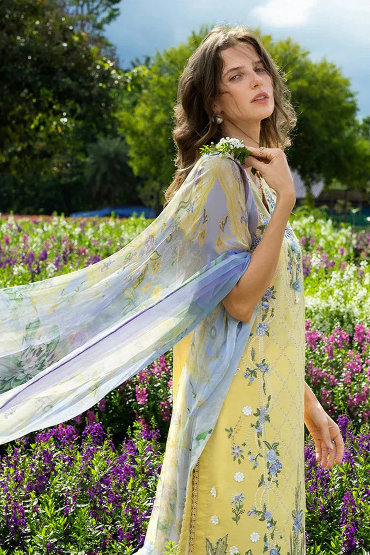 Picture of Mushq - Hemline The Secret Garden - 3A-Sunlit Meadow - Unstitched - Available at Raja Sahib