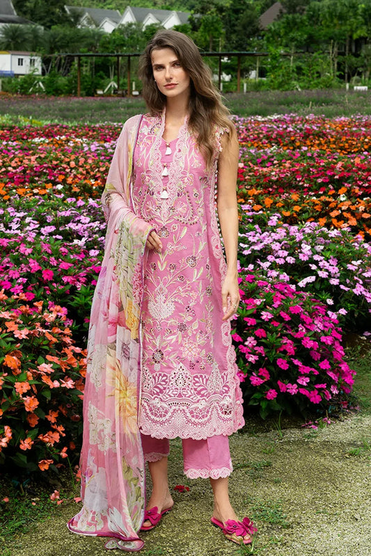 Picture of Mushq - Hemline The Secret Garden - 6B-Whimsical Scent - Unstitched - Available at Raja Sahib