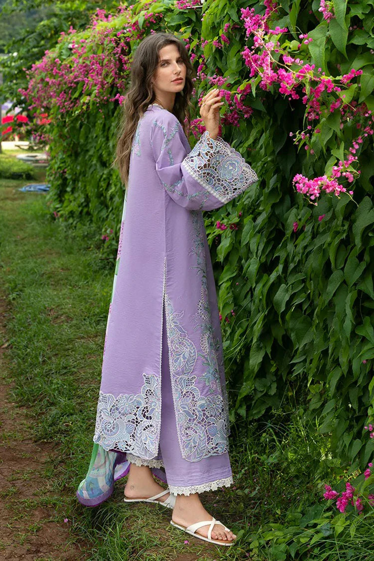 Picture of Mushq - Hemline The Secret Garden - 7A-Dewdrop Dance - Unstitched - Available at Raja Sahib