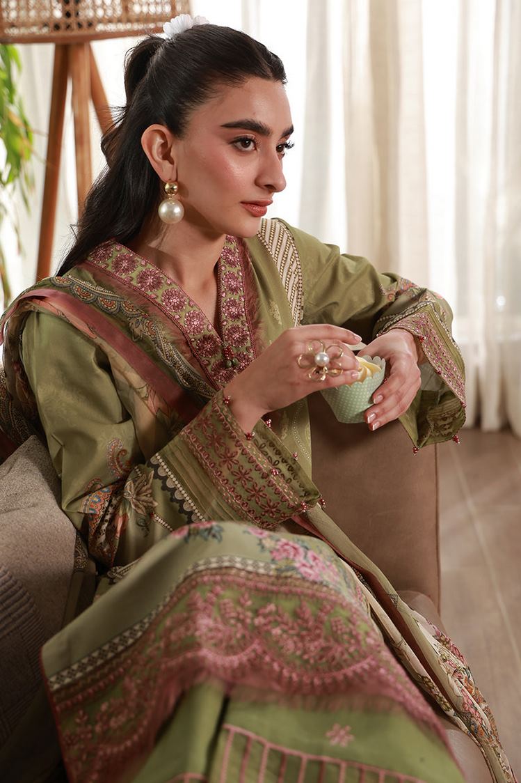 Picture of Gulaal - Delia Lawn Collection - D12-ALMA - Unstitched - Available at Raja Sahib