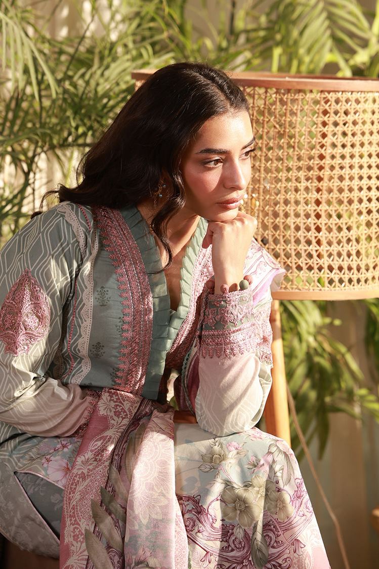 Picture of Gulaal - Delia Lawn Collection - D3-ELYS - Unstitched - Available at Raja Sahib