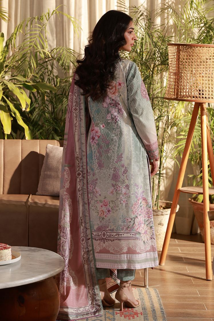 Picture of Gulaal - Delia Lawn Collection - D3-ELYS - Unstitched - Available at Raja Sahib