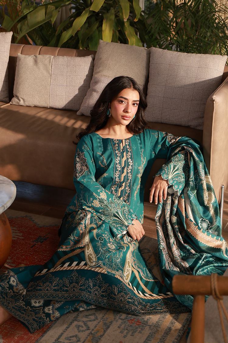 Picture of Gulaal - Delia Lawn Collection - D4-ISLA - Unstitched - Available at Raja Sahib