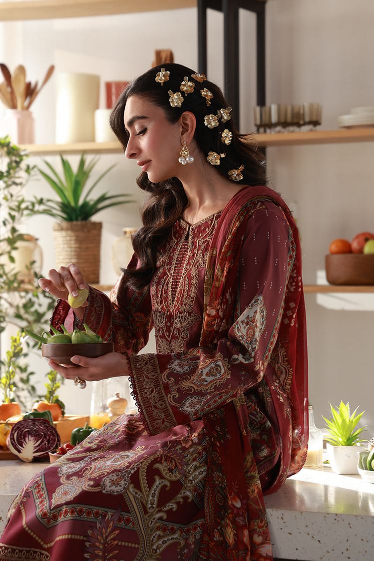 Picture of Gulaal - Delia Lawn Collection - D6-REVA - Unstitched - Available at Raja Sahib