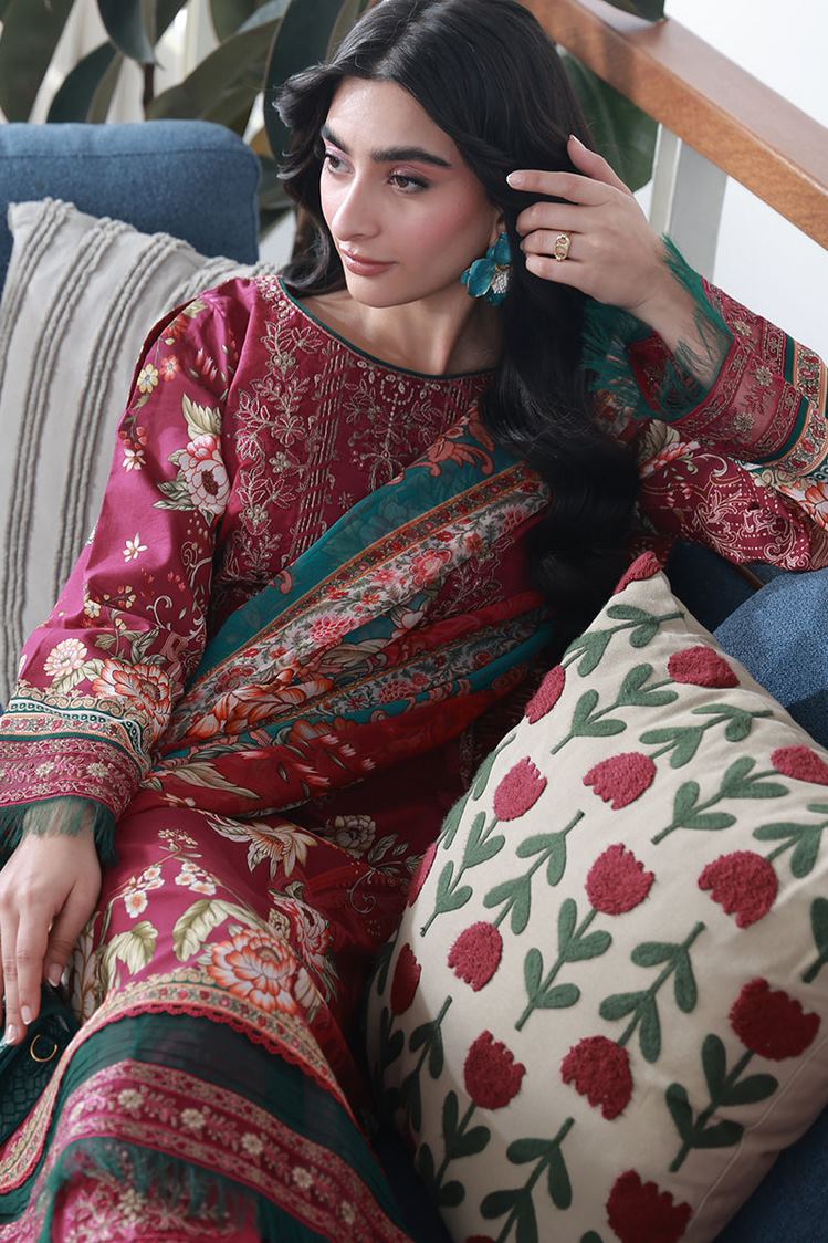 Picture of Gulaal - Delia Lawn Collection - D8-HILYN - Unstitched - Available at Raja Sahib