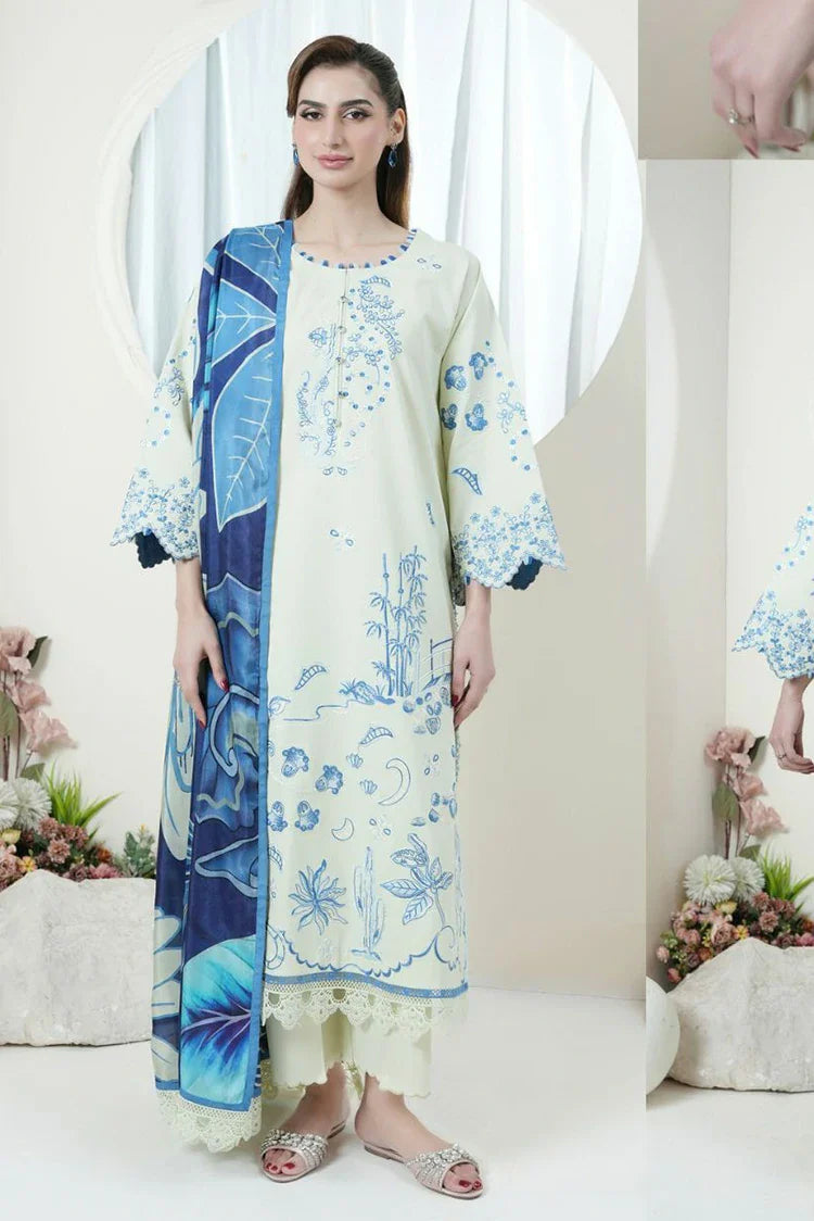 Picture of Atiya Irfan - Premium Summer Edit - SL-10 - Unstitched - Available at Raja Sahib