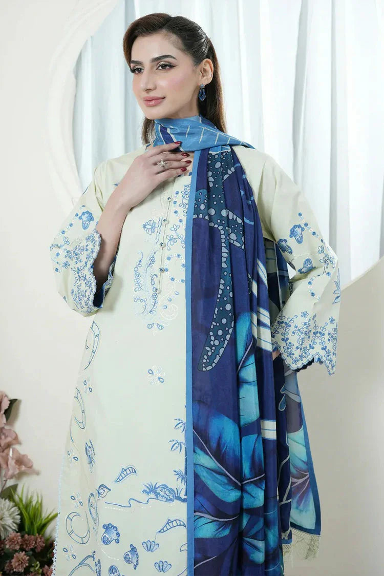 Picture of Atiya Irfan - Premium Summer Edit - SL-10 - Unstitched - Available at Raja Sahib