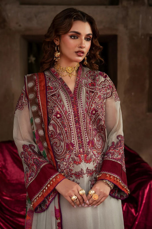Picture of Charizma - Vasal Luxury Chiffon Festive Edit Vol 1 - VSL6-01 - Unstitched - Available at Raja Sahib