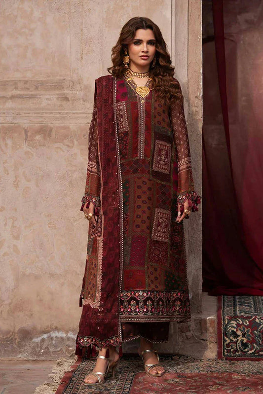 Picture of Charizma - Vasal Luxury Chiffon Festive Edit Vol 1 - VSL6-03 - Unstitched - Available at Raja Sahib