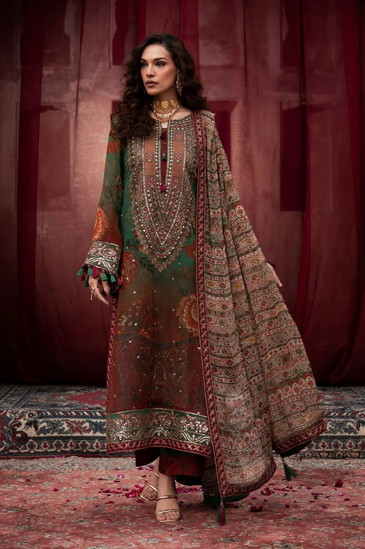 Picture of Charizma - Vasal Luxury Chiffon Festive Edit Vol 1 - VSL6-04 - Unstitched - Available at Raja Sahib