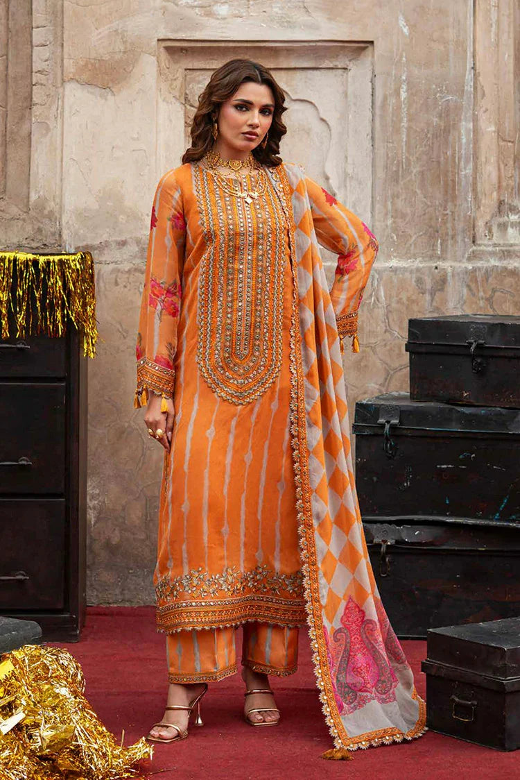 Picture of Charizma - Vasal Luxury Chiffon Festive Edit Vol 1 - VSL6-08 - Unstitched - Available at Raja Sahib