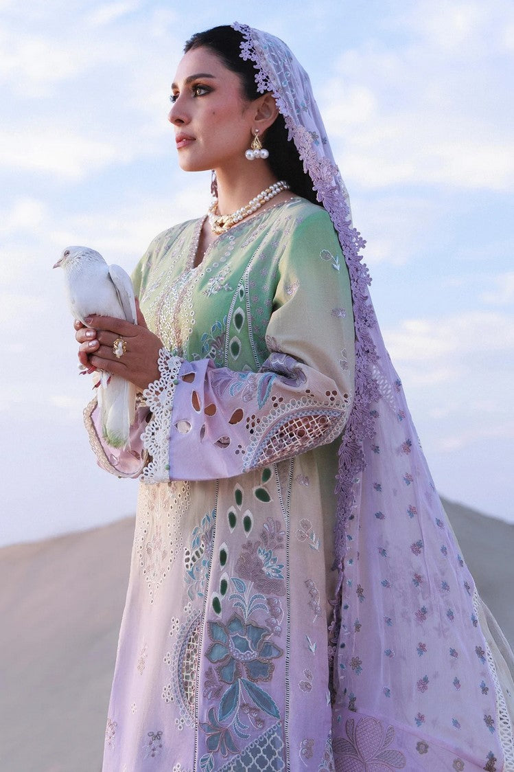 Picture of Nureh - Aman Luxury Lawn Collection - NE-228 - Unstitched - Available at Raja Sahib
