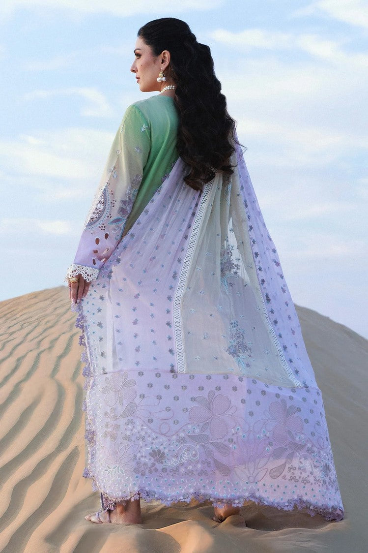 Picture of Nureh - Aman Luxury Lawn Collection - NE-228 - Unstitched - Available at Raja Sahib