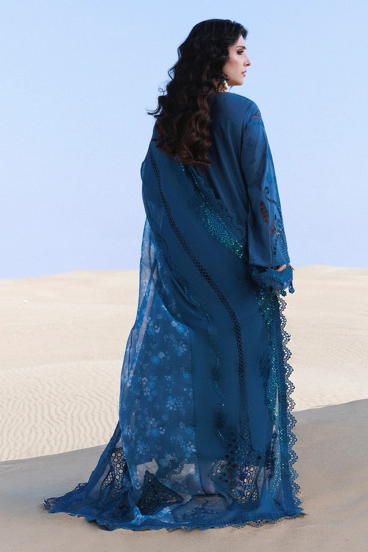 Picture of Nureh - Aman Luxury Lawn Collection - NE-229 - Unstitched - Available at Raja Sahib