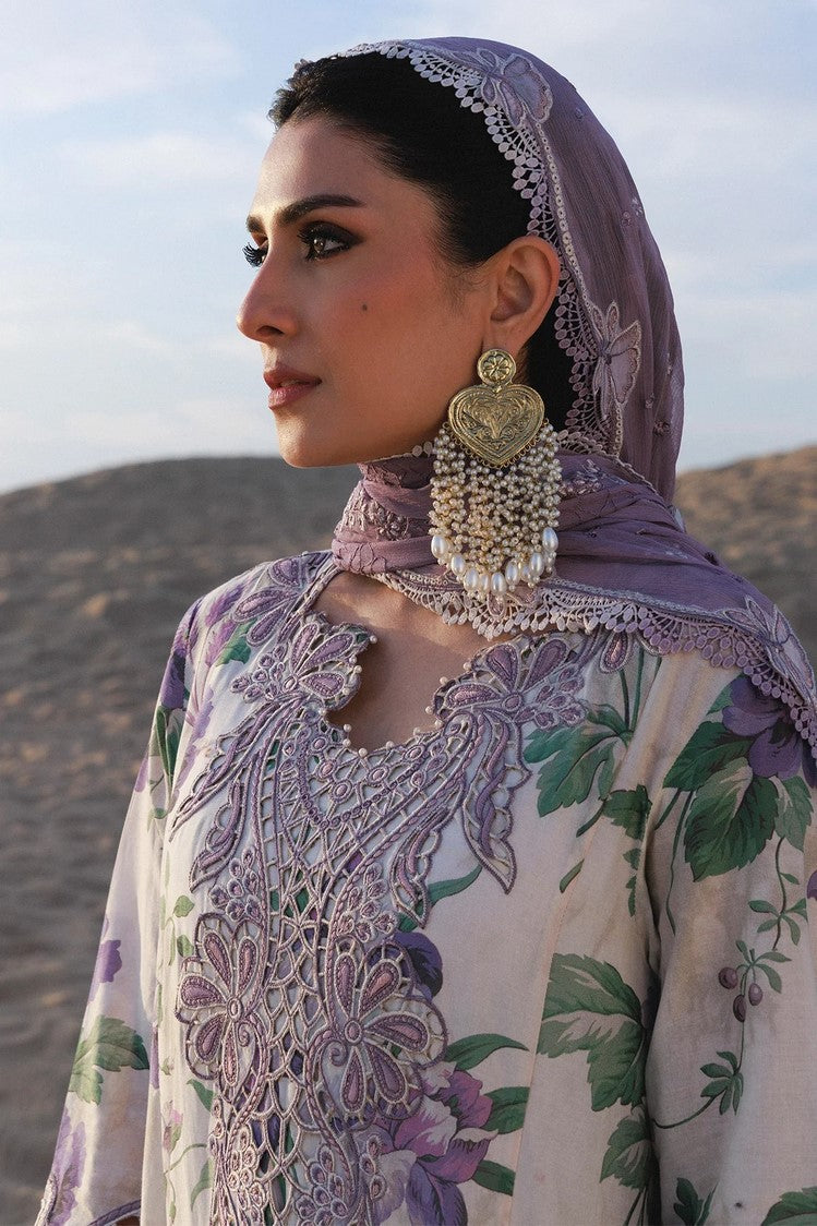 Picture of Nureh - Aman Luxury Lawn Collection - NE-231 - Unstitched - Available at Raja Sahib