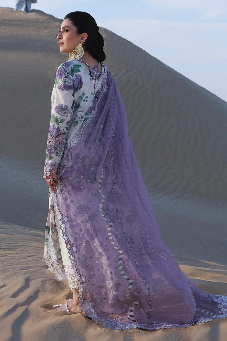 Picture of Nureh - Aman Luxury Lawn Collection - NE-231 - Unstitched - Available at Raja Sahib