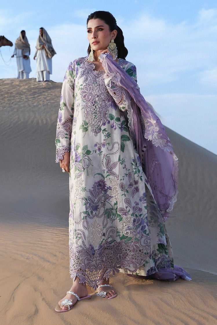 Picture of Nureh - Aman Luxury Lawn Collection - NE-231 - Unstitched - Available at Raja Sahib