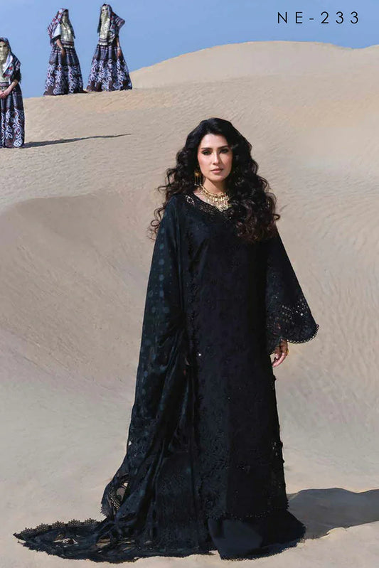 Picture of Nureh - Aman Luxury Lawn Collection - NE-233 - Unstitched - Available at Raja Sahib