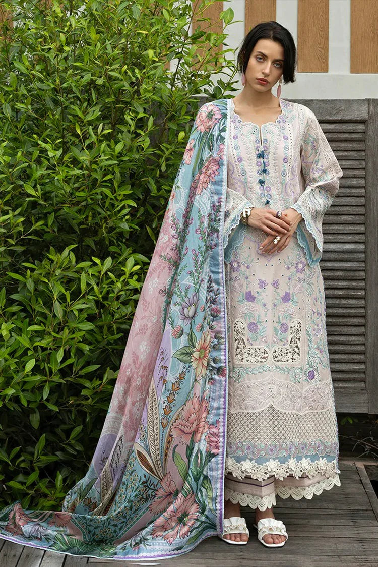 Picture of Esmel - Mon Tresor Luxe Lawn Collection - 102-Aria - Unstitched - Available at Raja Sahib