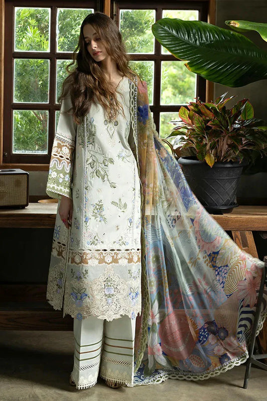 Picture of Esmel - Mon Tresor Luxe Lawn Collection - 108-Perla - Unstitched - Available at Raja Sahib