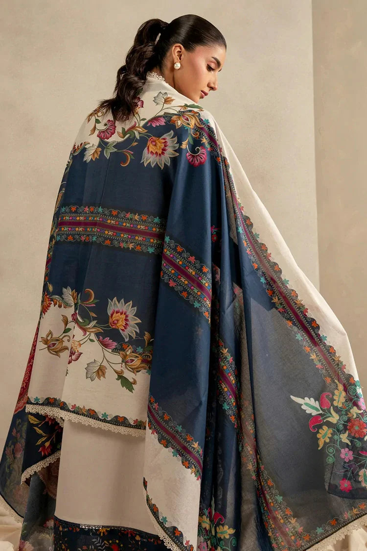 Picture of Asifa & Nabeel - Meraki Spring Summer - Saffron Soul MSSL-10 - Unstitched - Available at Raja Sahib