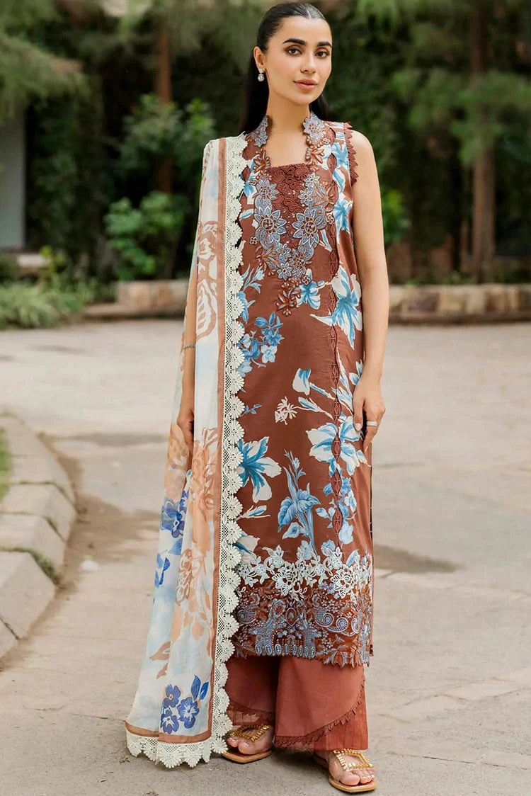 Picture of Asifa & Nabeel - Meraki Spring Summer - Sun-Kissed Sand MSSL-08 - Unstitched - Available at Raja Sahib