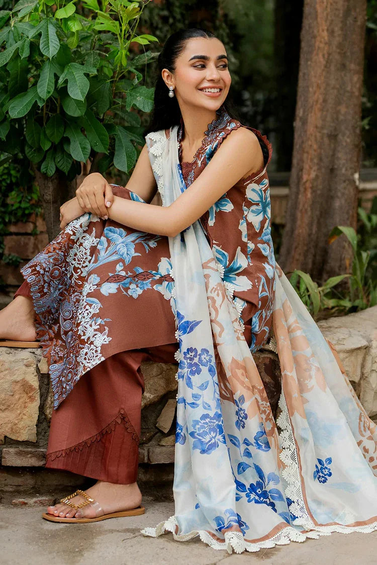 Picture of Asifa & Nabeel - Meraki Spring Summer - Sun-Kissed Sand MSSL-08 - Unstitched - Available at Raja Sahib
