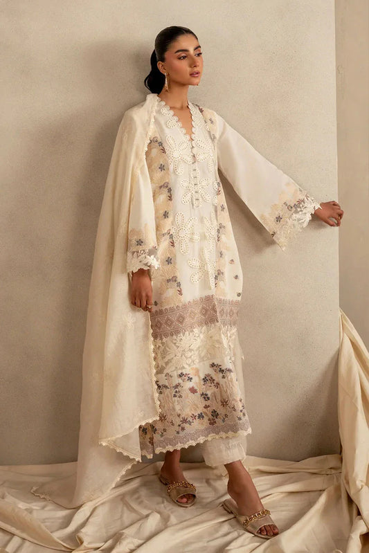 Picture of Asifa & Nabeel - Meraki Spring Summer - Cloud Nine MSSL-09 - Unstitched - Available at Raja Sahib