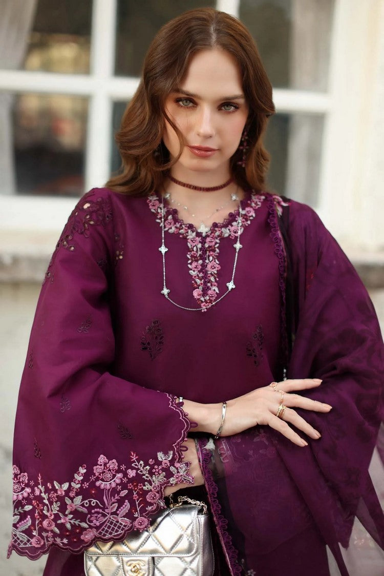 Picture of Noor by Saadia Asad - Noor Luxe Chickenkari - Design-1A - Unstitched - Available at Raja Sahib