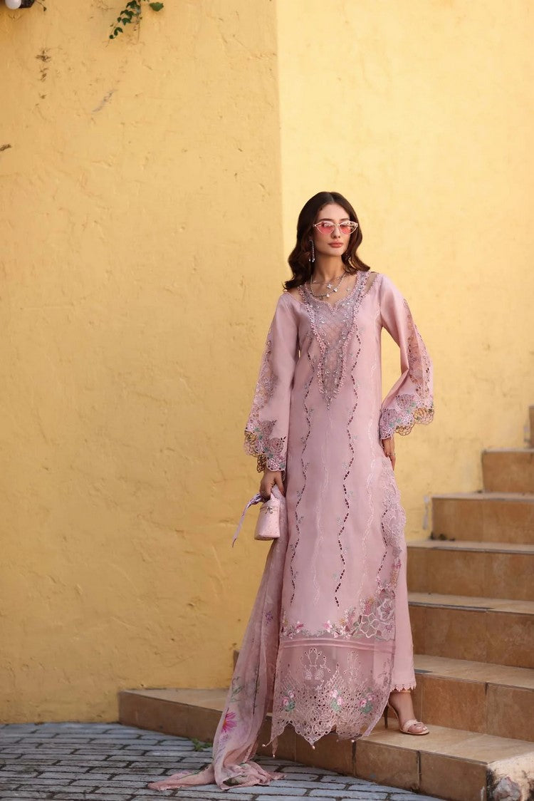 Picture of Noor by Saadia Asad - Noor Luxe Chickenkari - Design-2A - Unstitched - Available at Raja Sahib