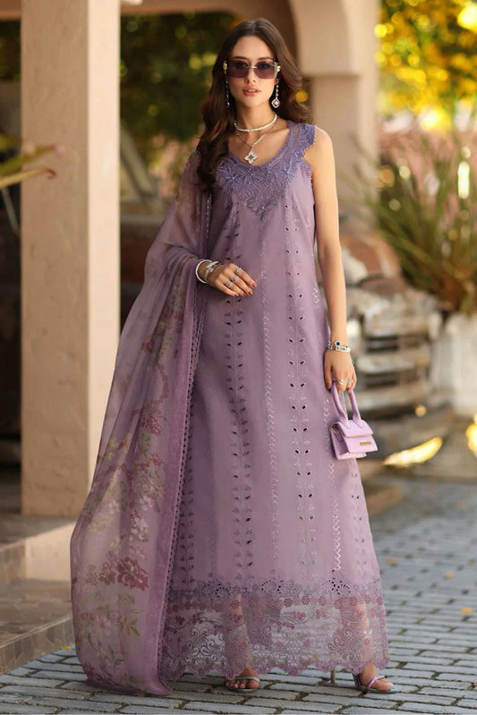 Picture of Noor by Saadia Asad - Noor Luxe Chickenkari - Design-4A - Unstitched - Available at Raja Sahib